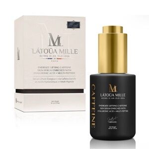 Latoua Mille Energize Lifting Caffeine Serum With Multi-Peptides ~ Retails $550